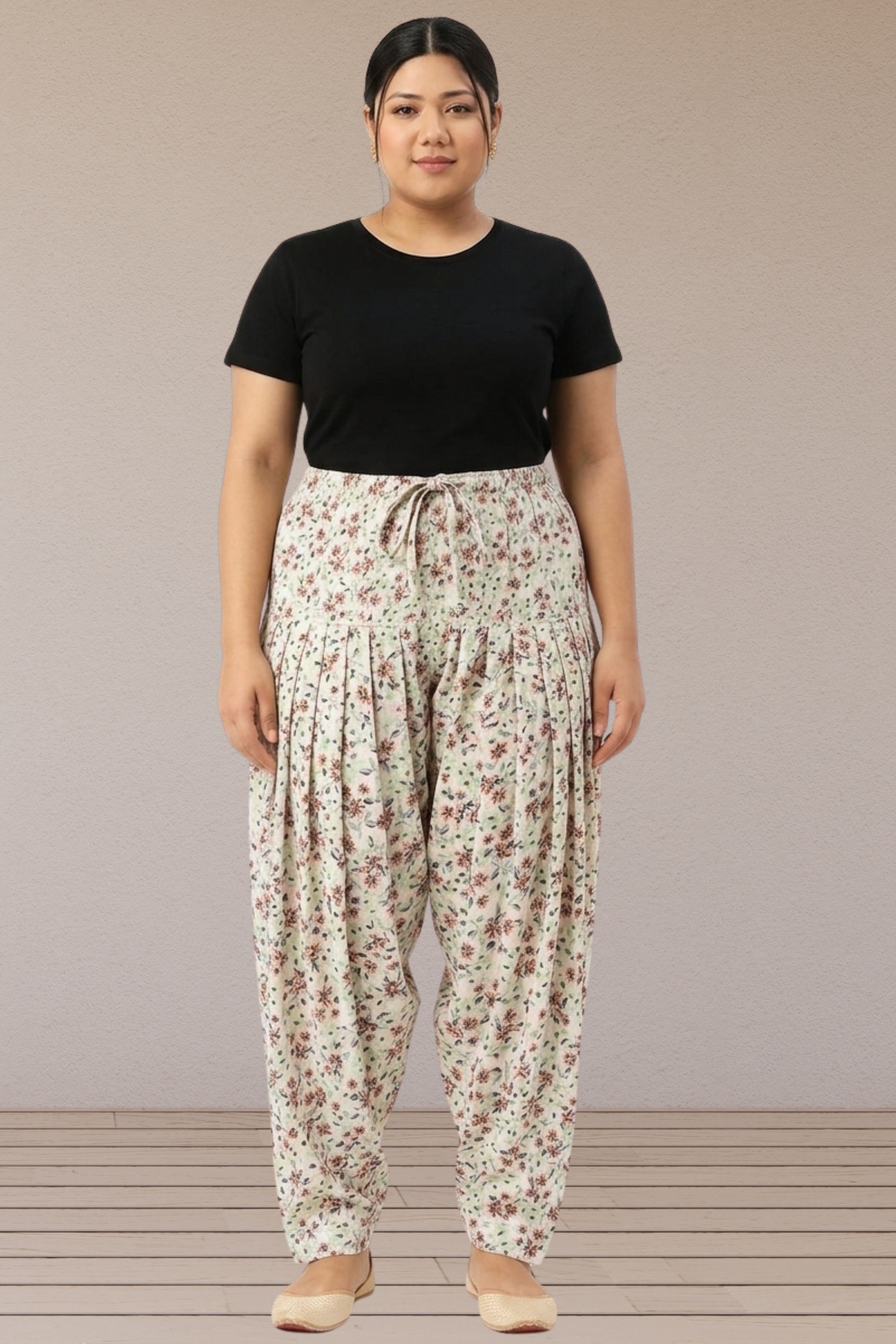 Mint Blossom Cotton Salwar
