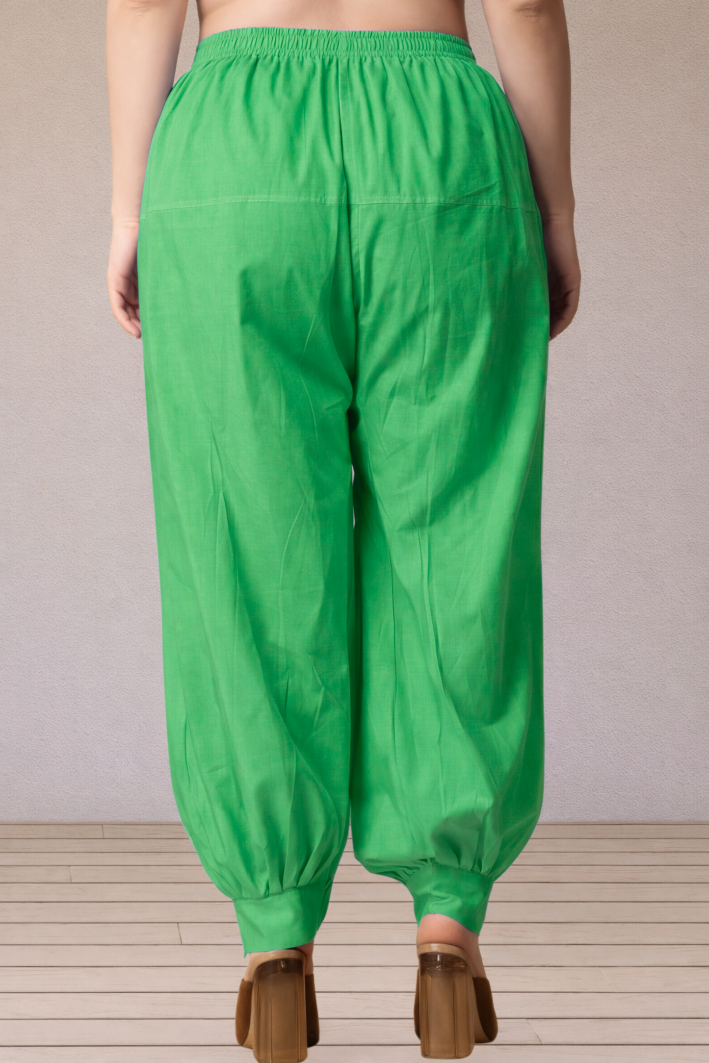 Mint Green Cotton Afghani Salwar