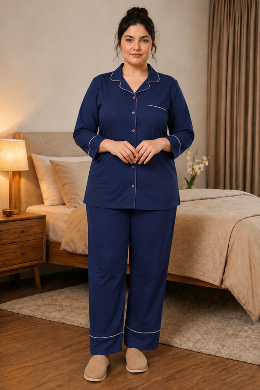 Moonlit Rayon Night Suit