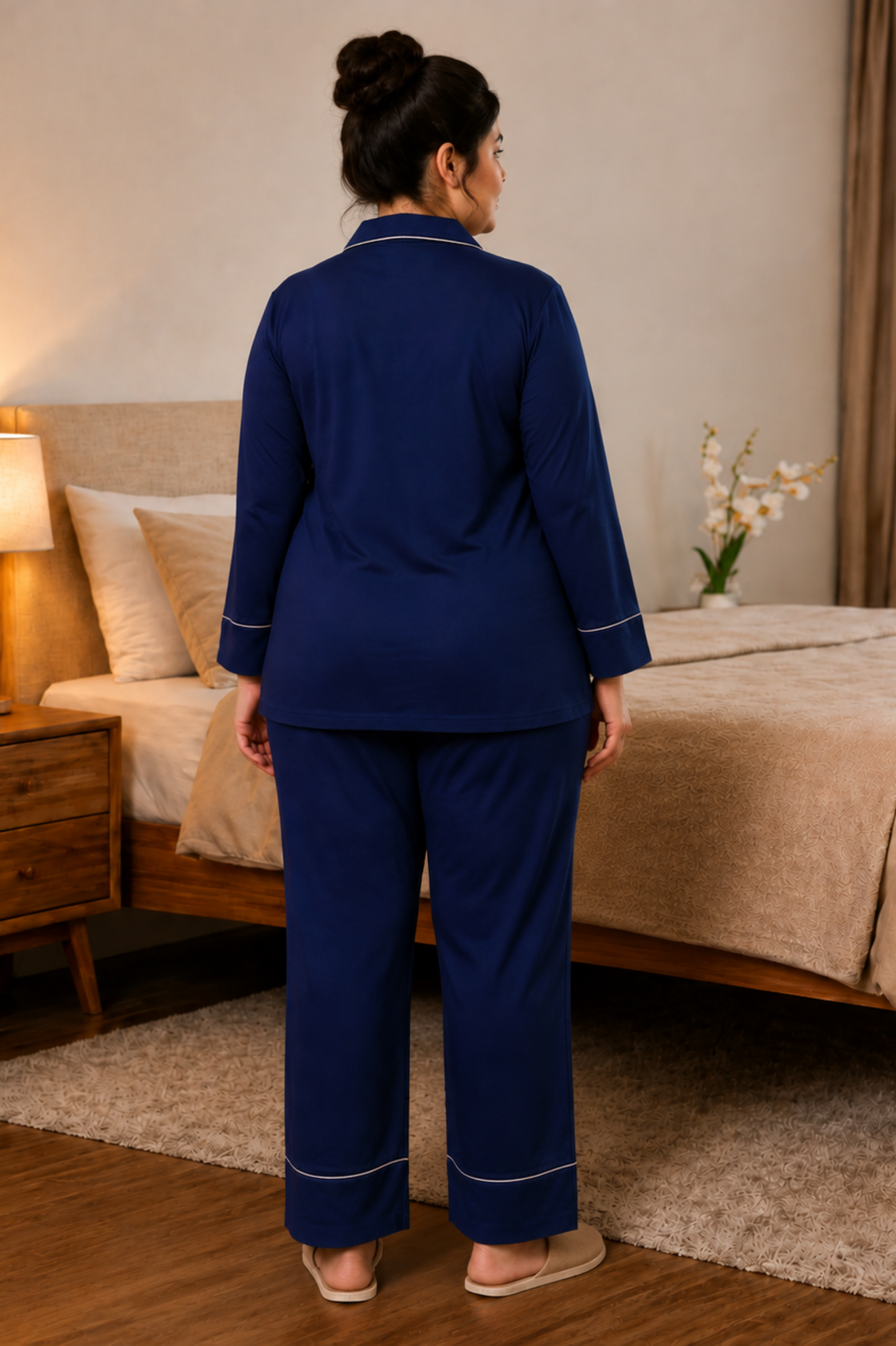 Moonlit Rayon Night Suit