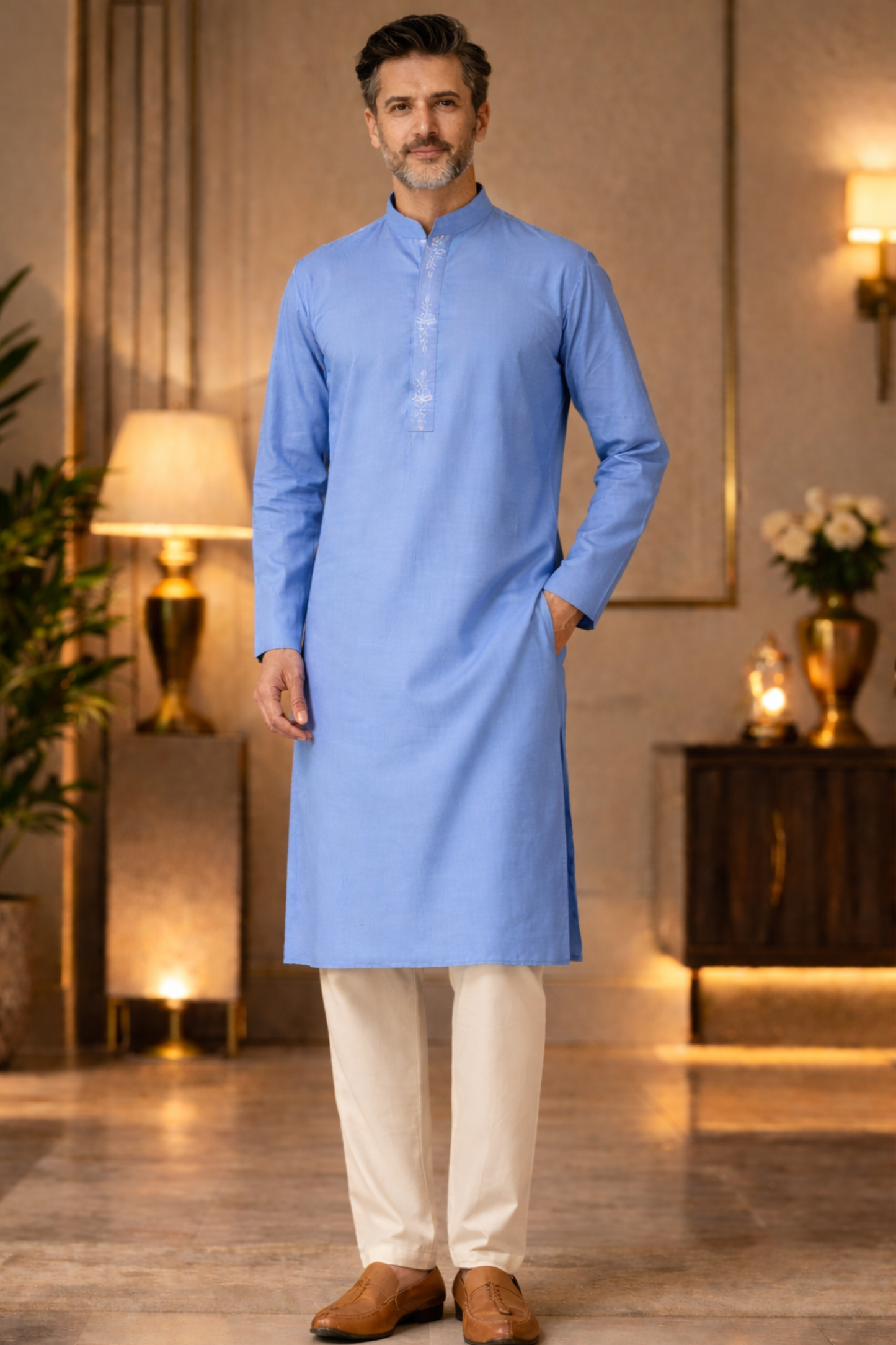 Moonstruck Embroidered Kurta