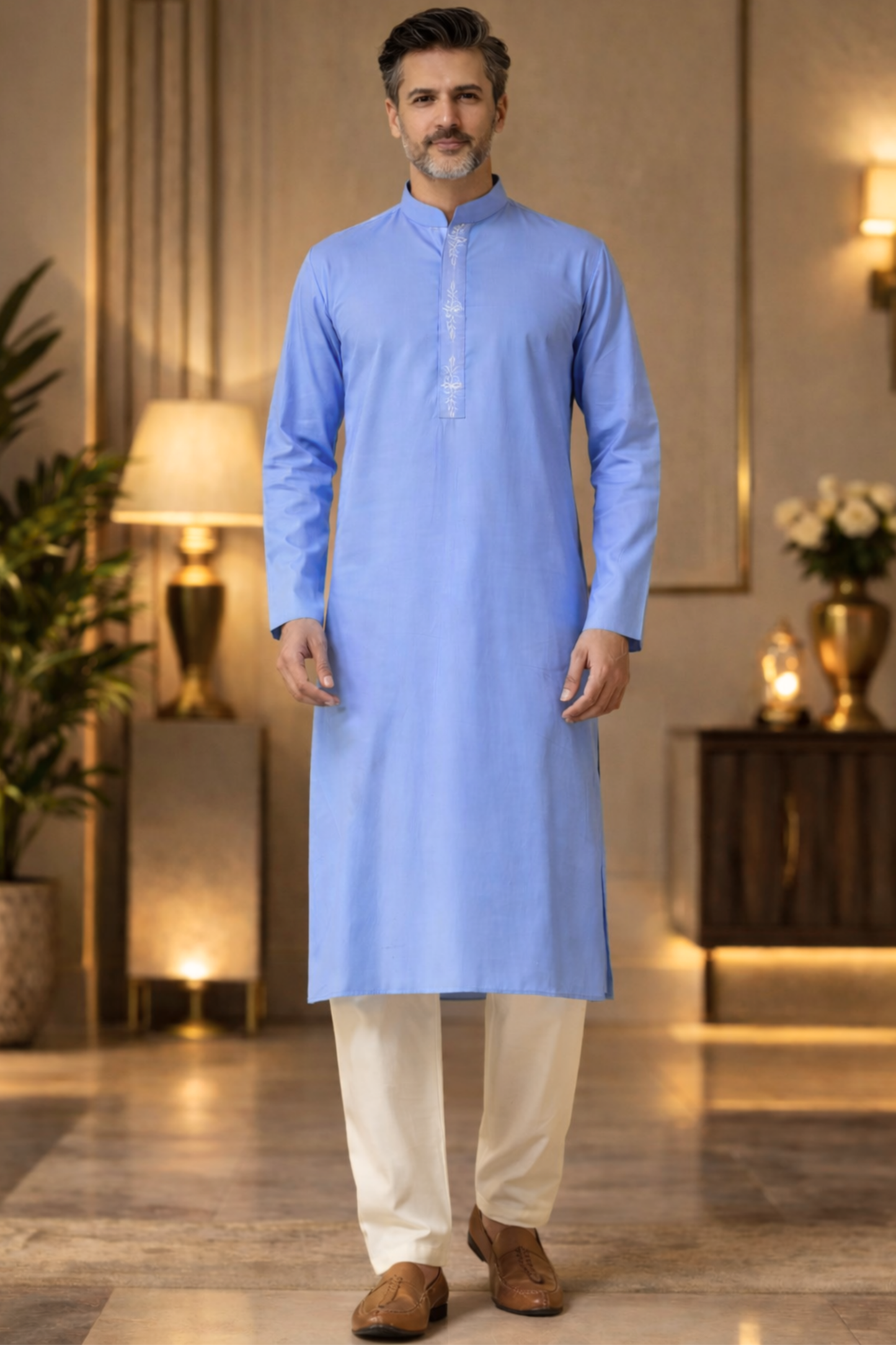 Moonstruck Embroidered Kurta