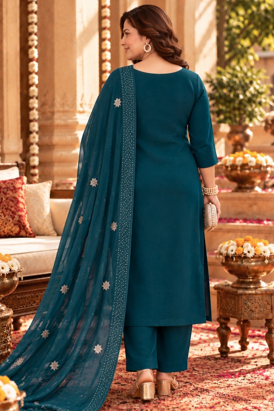 Morni Noor Embroidered Fancy Suit