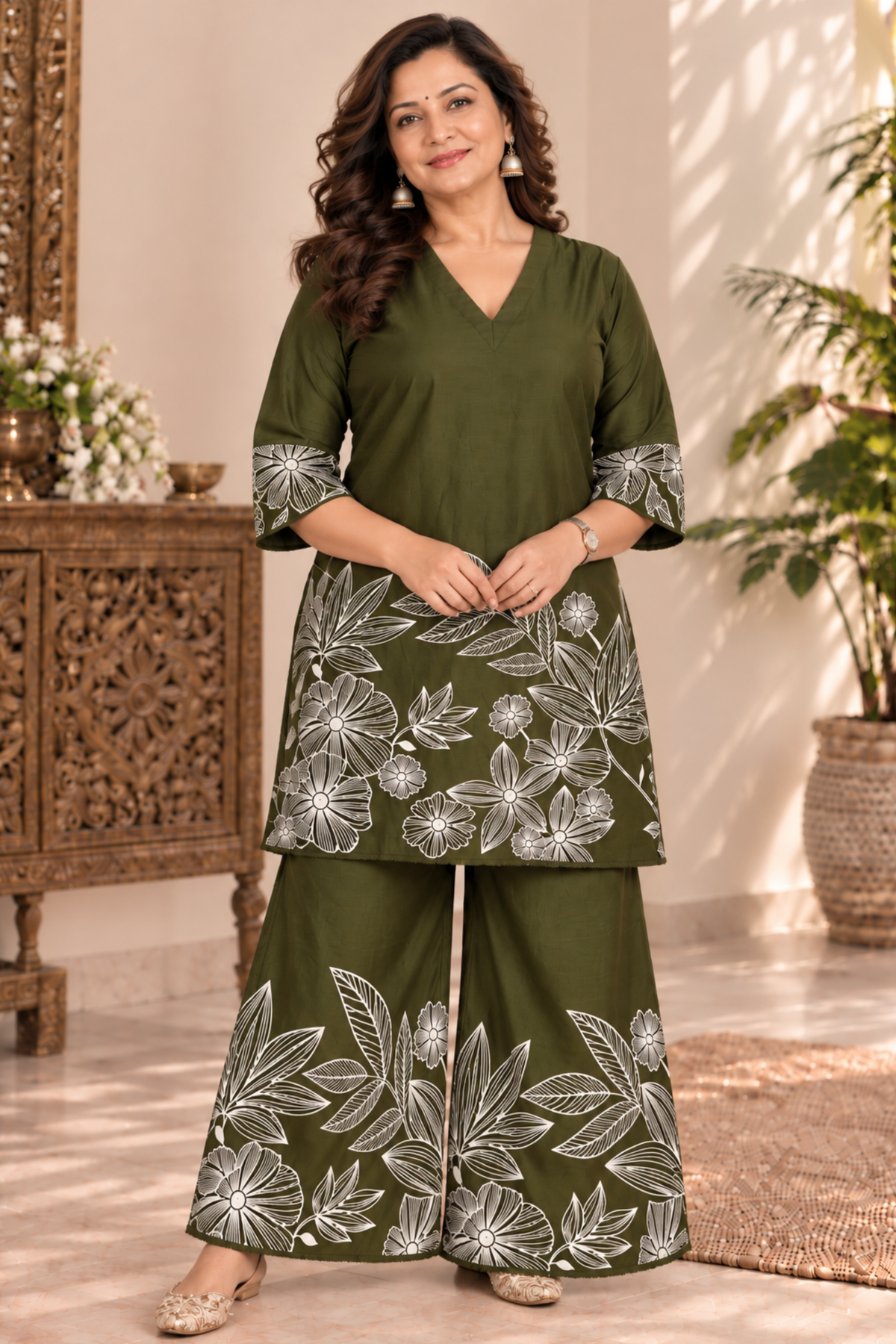 Wildwood Floral Muslin Co-ord Set