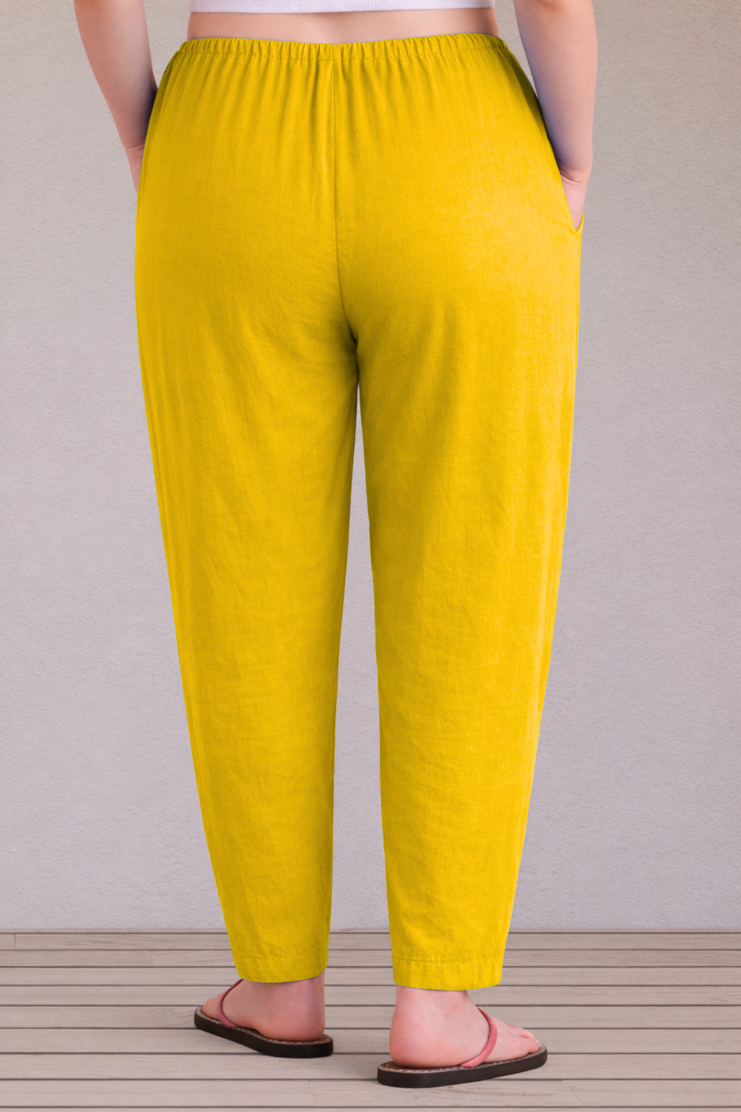 Mustard Easy Fit Cotton Maternity Salwar