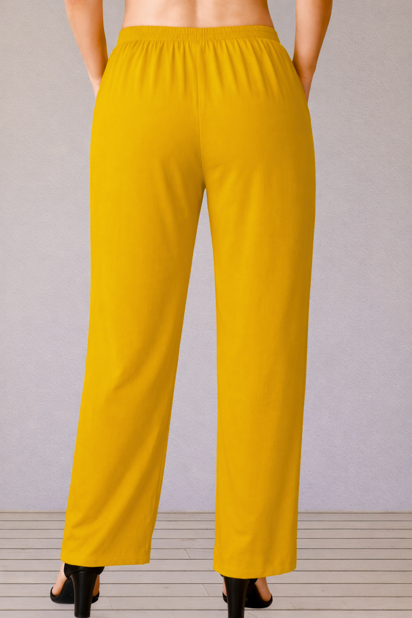 Mustard Rayon Kurti Pant