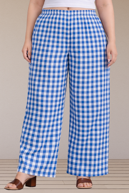 Mystic Blue Cotton Pajama Pant