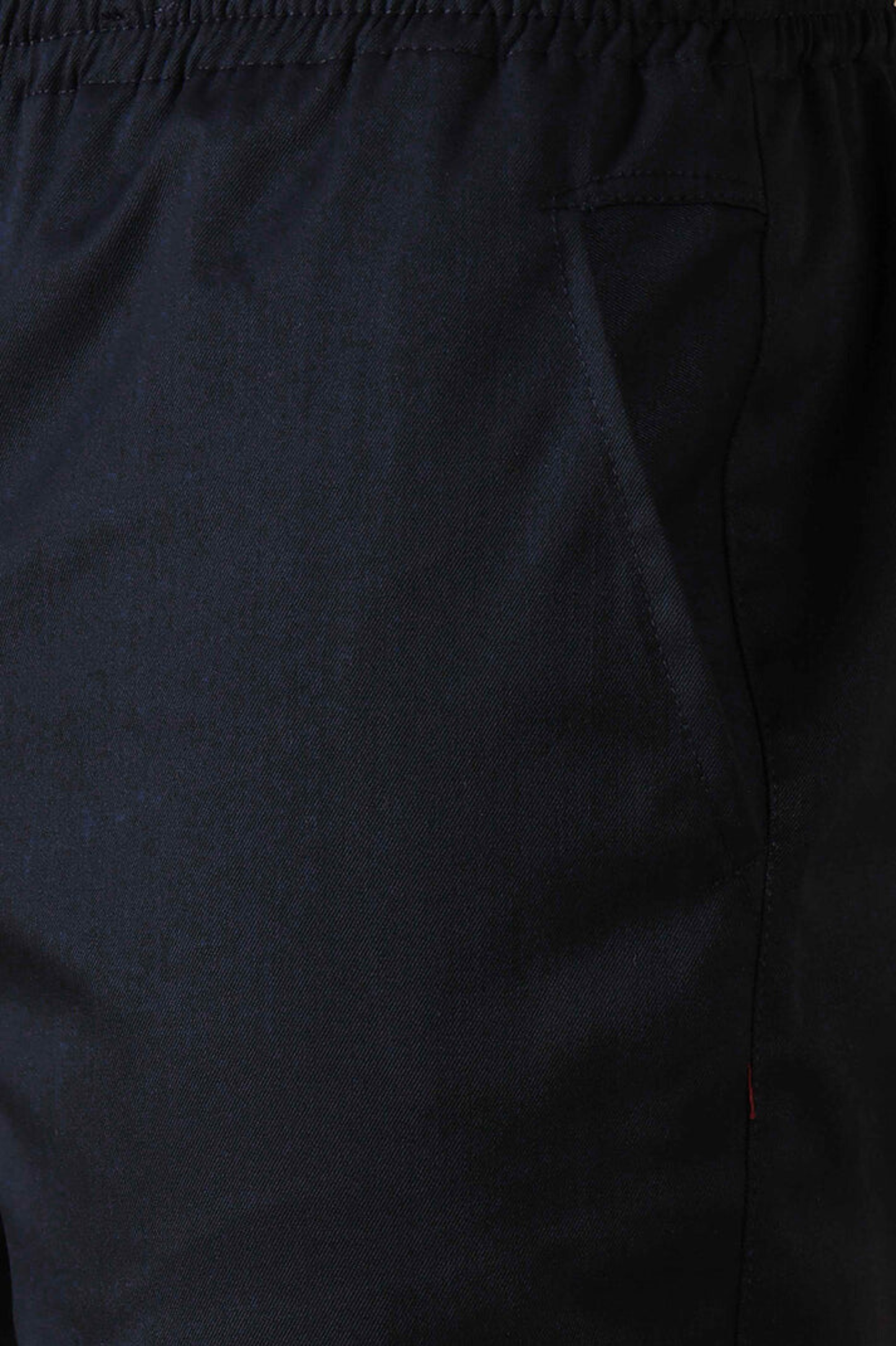 Navy Blue Cotton Lycra Shorts