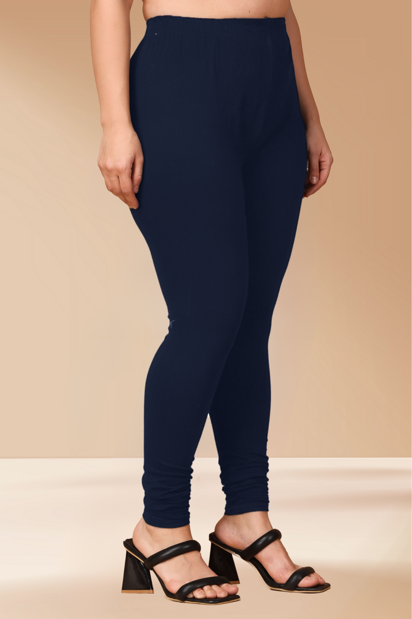 Navy Cotton Legging