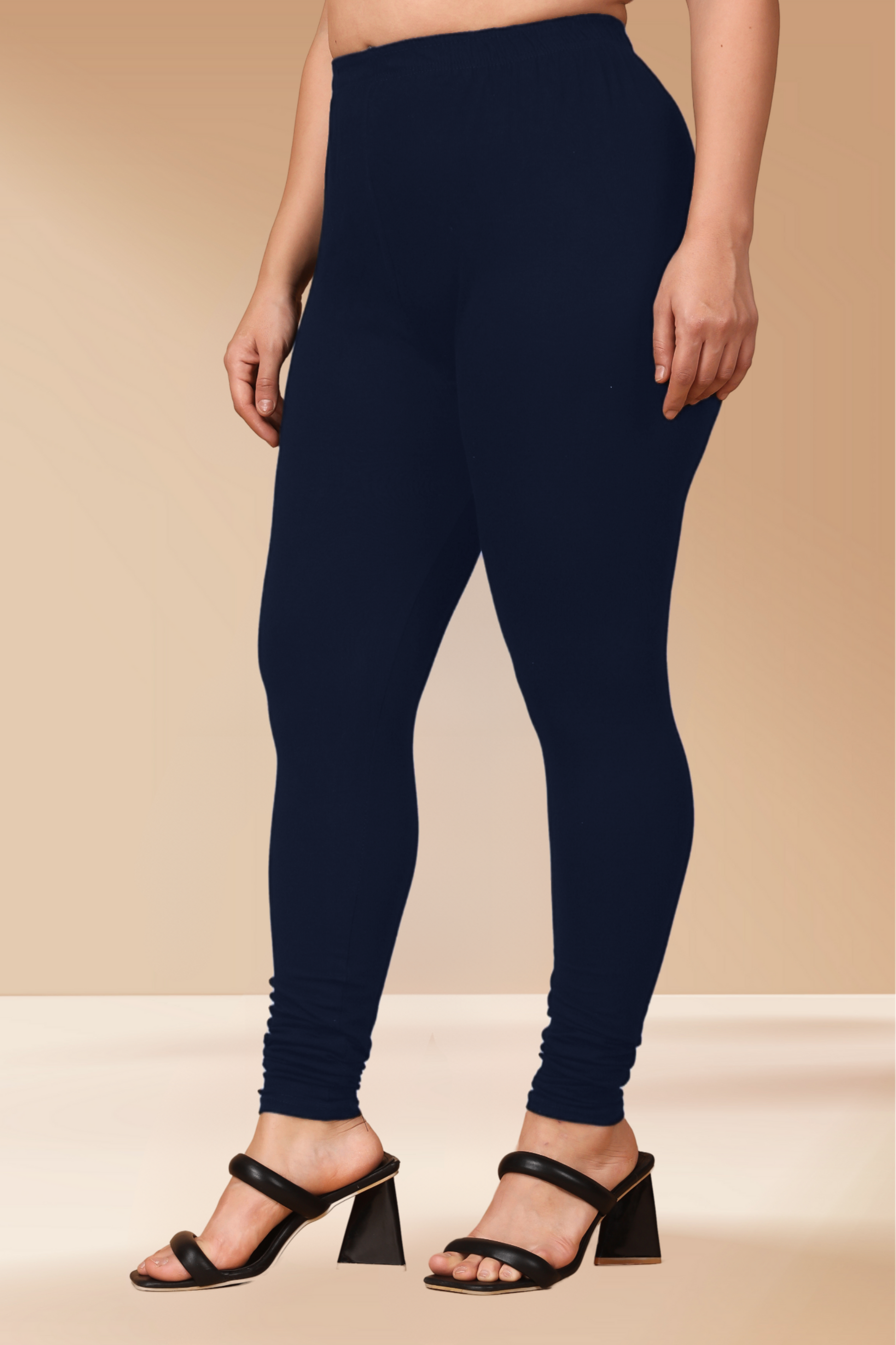 Navy Cotton Legging