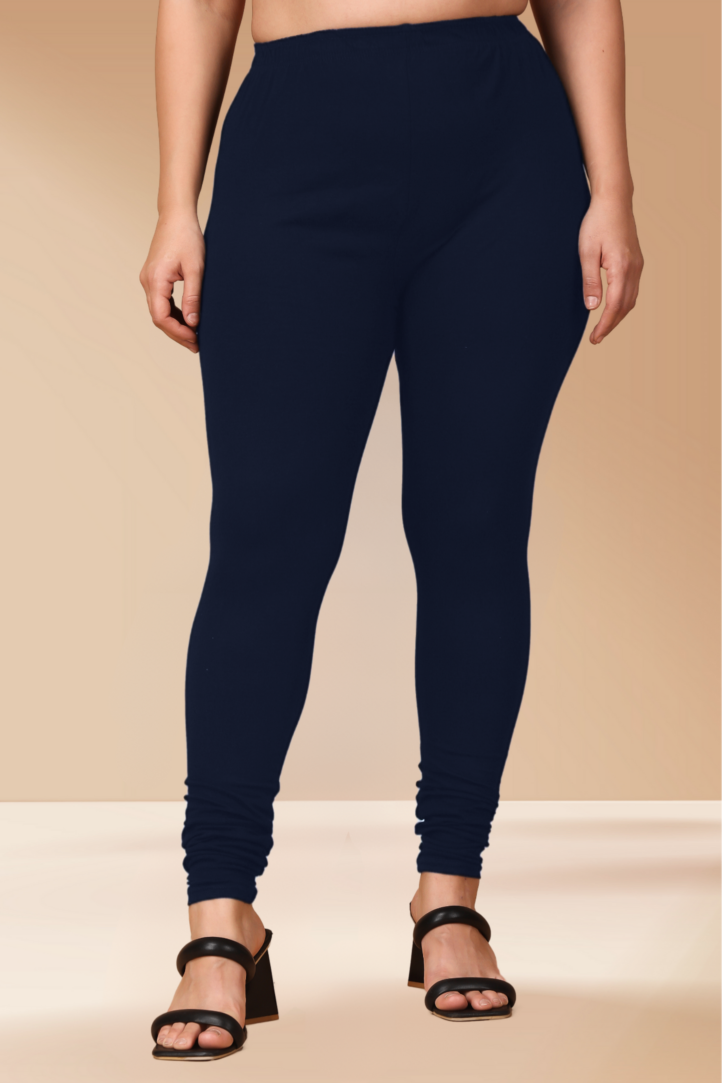 Navy Cotton Legging