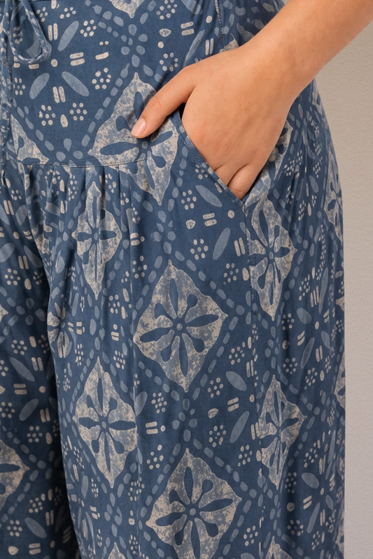 Neel Aangan Pleated Salwar