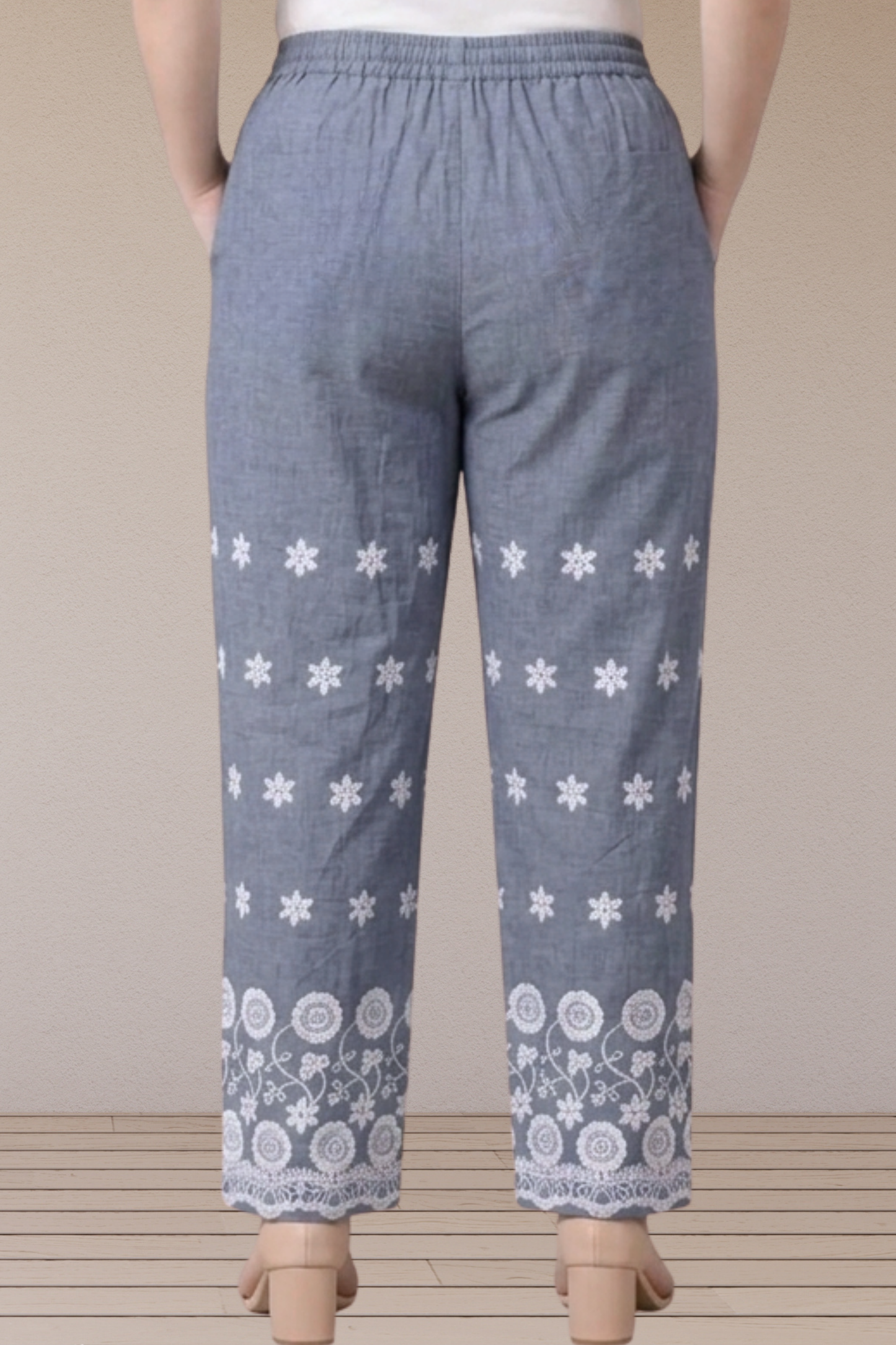 Neel Pushp Embroidered Pant