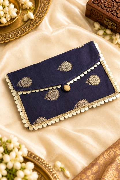 Neelam Buti Handcrafted Shagun Envelope