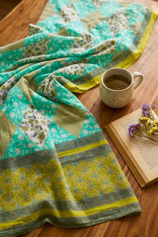 Neon Splash Cotton Dupatta