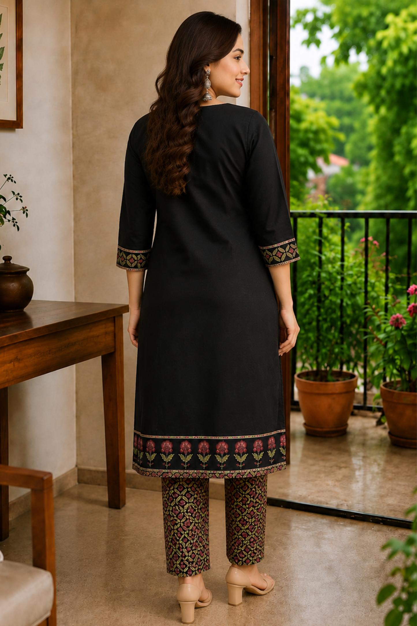 Noor Gulbahar Cotton Suit Set
