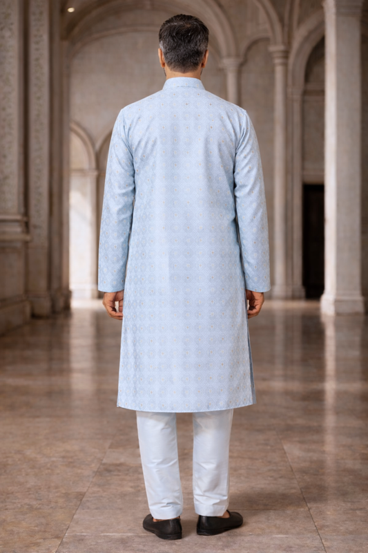 North Star Jacquard Kurta Pajama