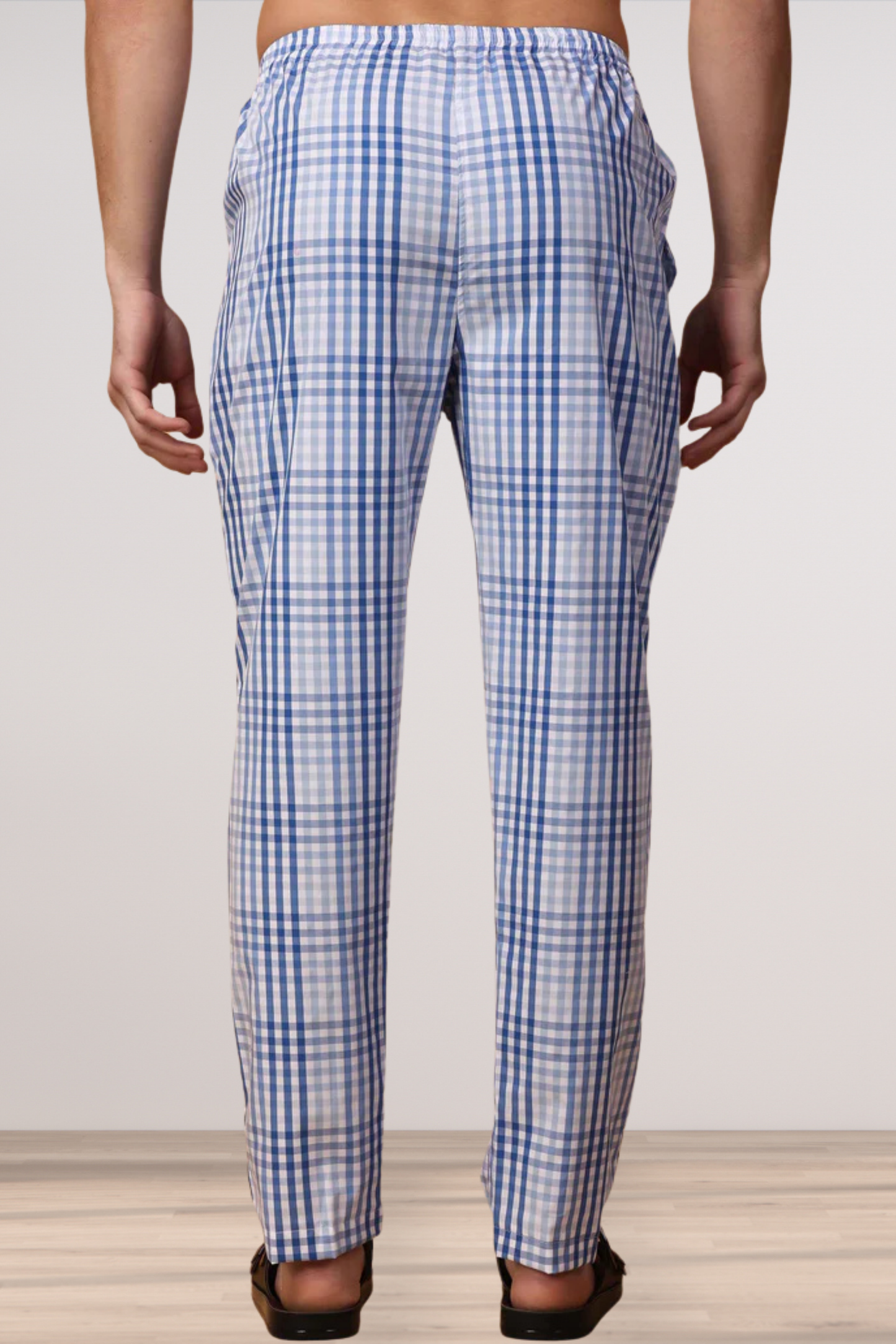 Ocean Checked Comfort Cotton Pajama