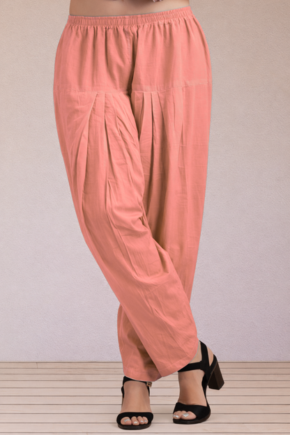 Rust Easy Fit Cotton Salwar