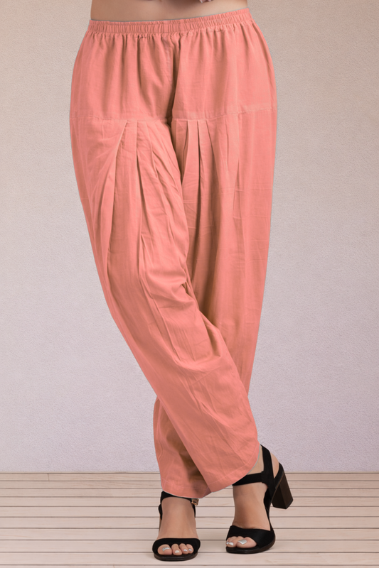 Rust Easy Fit Cotton Salwar