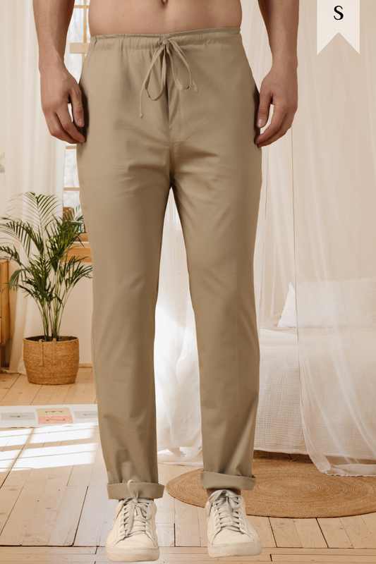 Dark Beige stretch Cargo