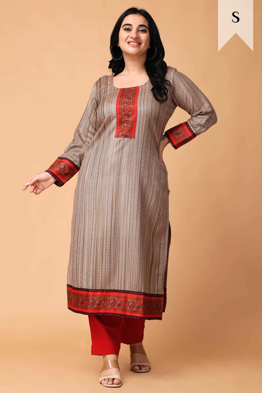 Toasty Fireside Woollen Kurta Set