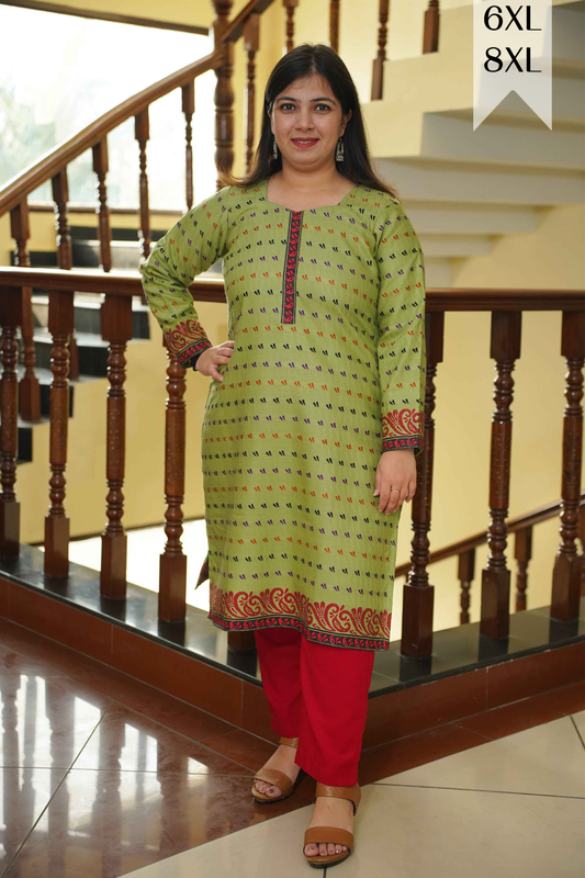 Pista Ember Woollen Kurta