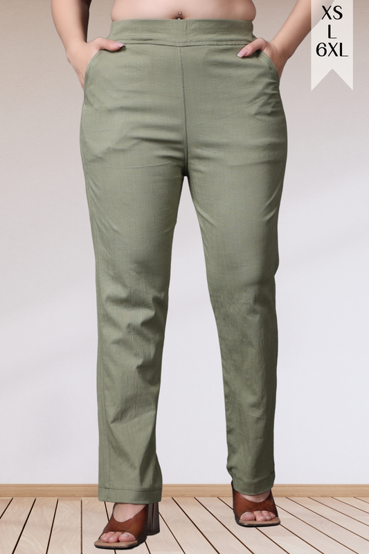 Pista Lycra Slub Pants