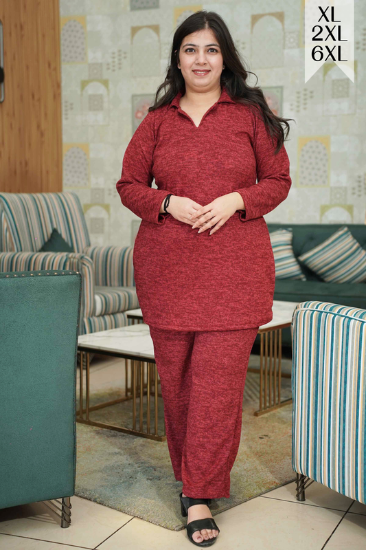 Autumn Blaze Knitted Co-ord Set