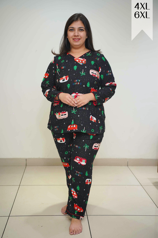 Jolly Journey Woollen Night Suit