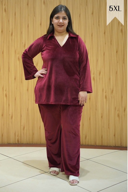 Mulberry Muse Velvet Co-ord Set