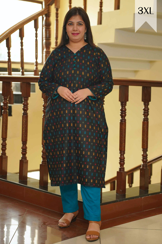 Twilight Threads Woollen Kurta Set