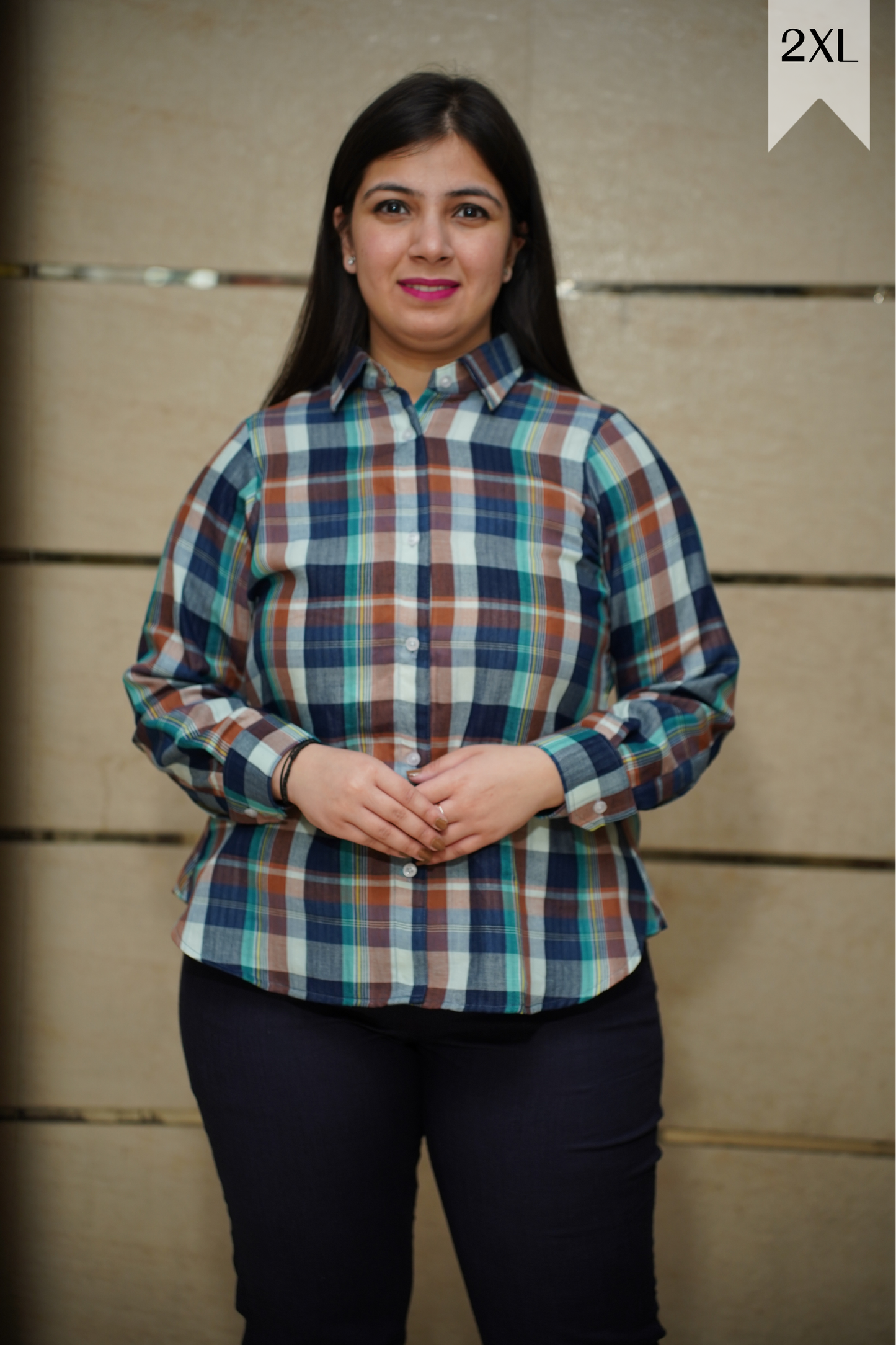Autumn Palette Checked Shirt