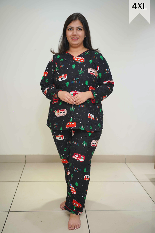 Jolly Journey Woollen Night Suit