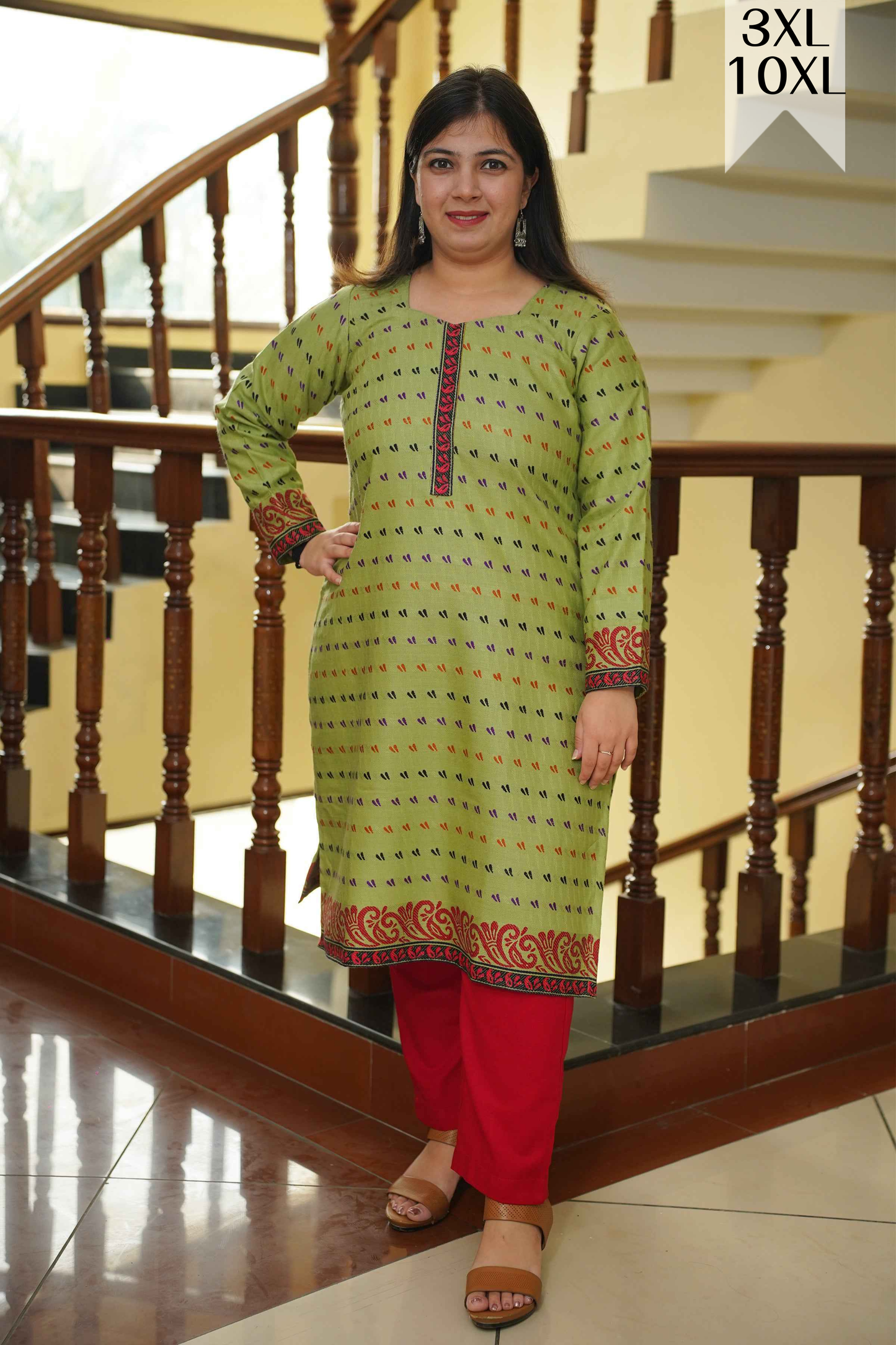 Pista Ember Woollen Kurta Set