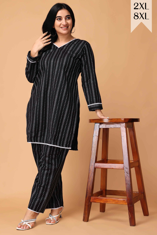 Cosmic Firelight Woollen Co-ord Set