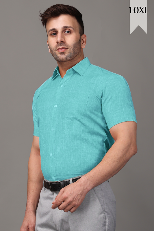 Sky Blue Cotton Shirt