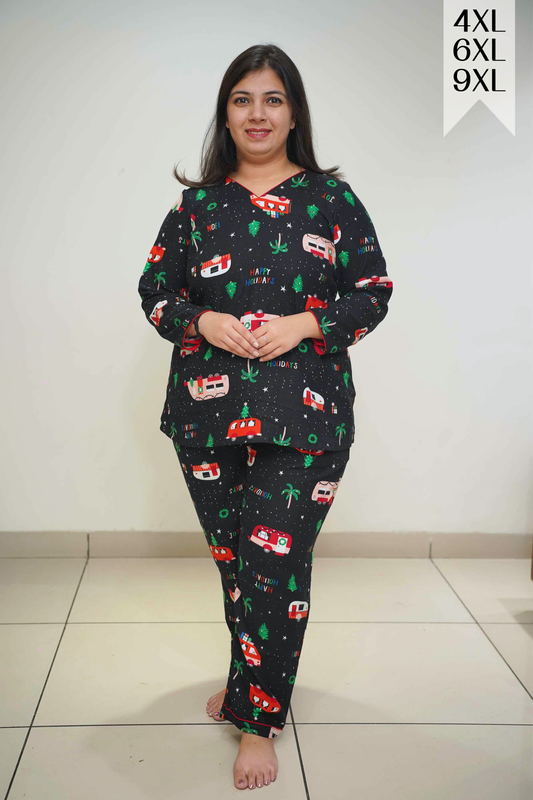 Jolly Journey Woollen Night Suit
