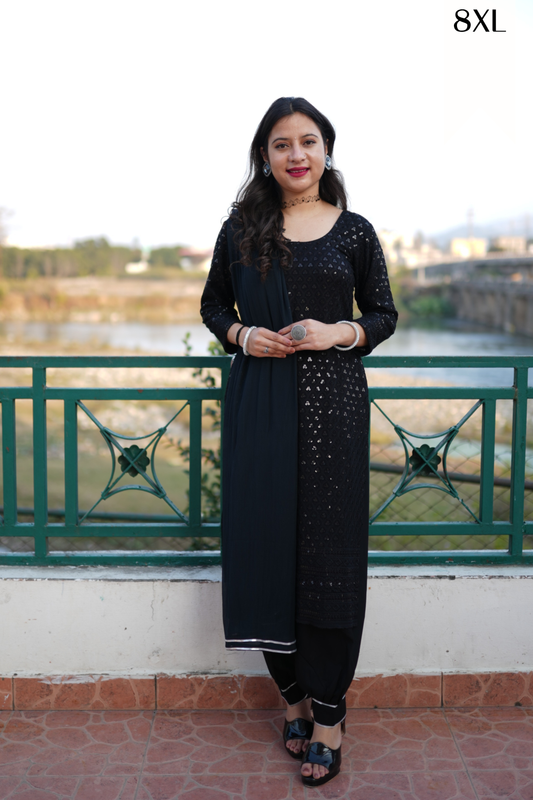 Starry Night Sequined Suit