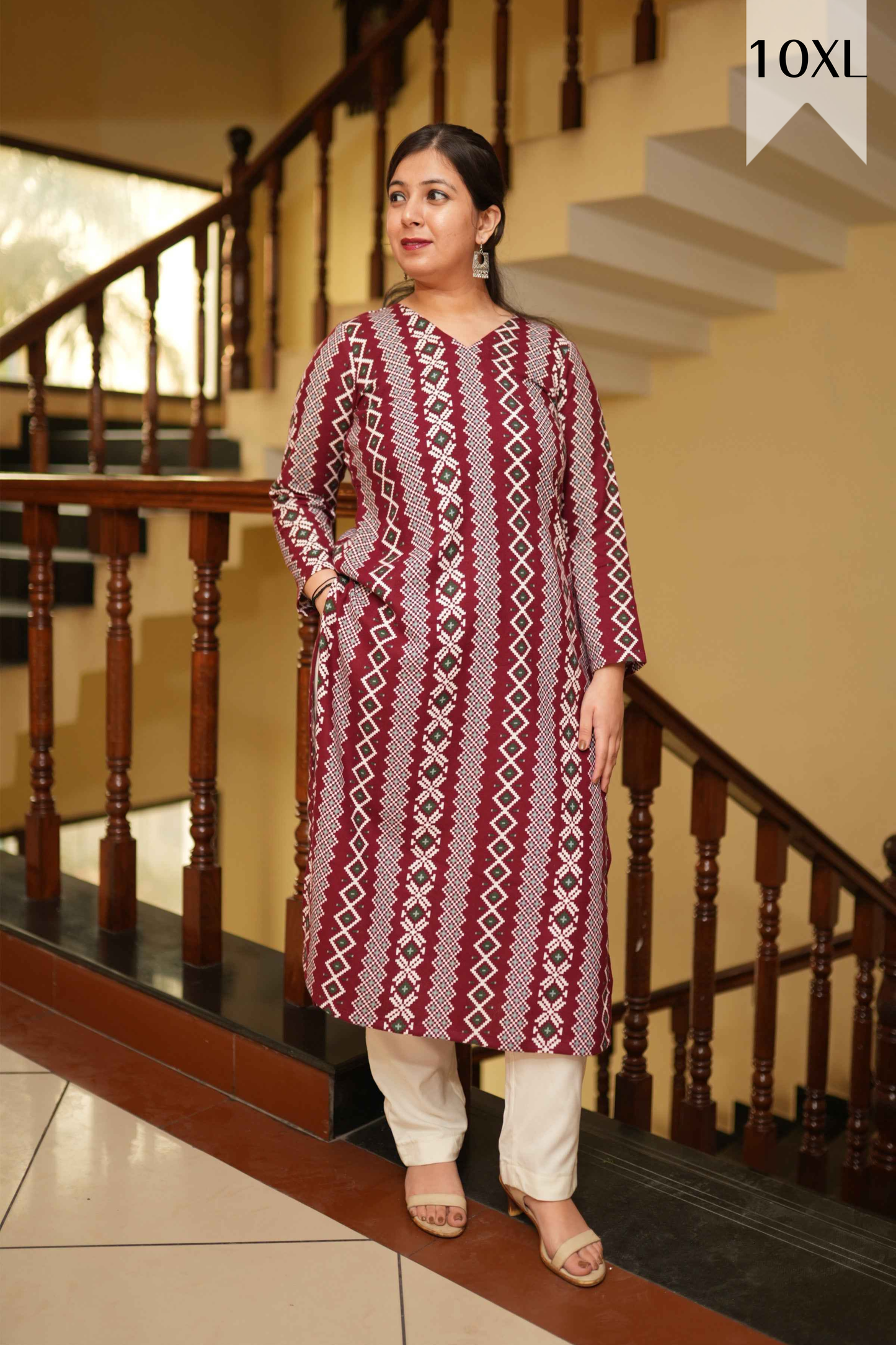 Winter Whispers Woollen Kurta
