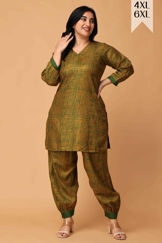 Sunset Serenade Woollen Co-ord Set