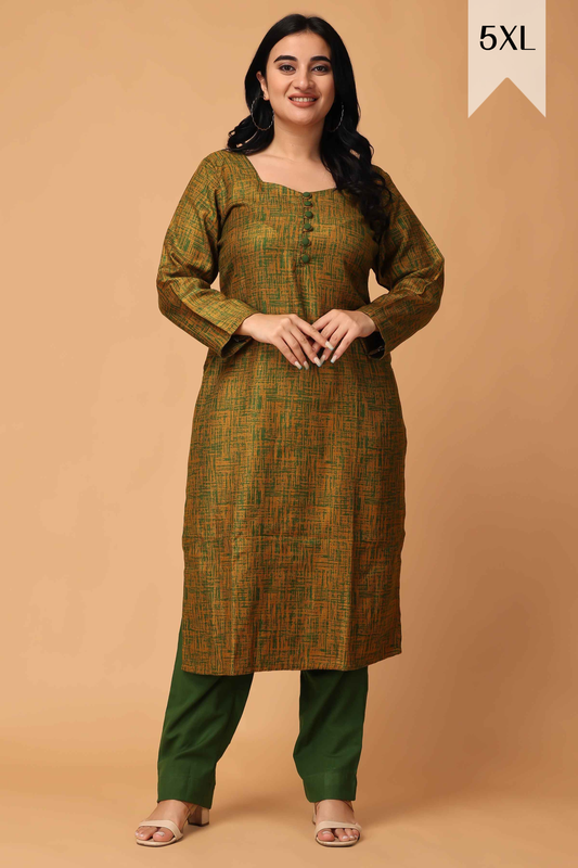 Sunset Serenade Woollen Kurta