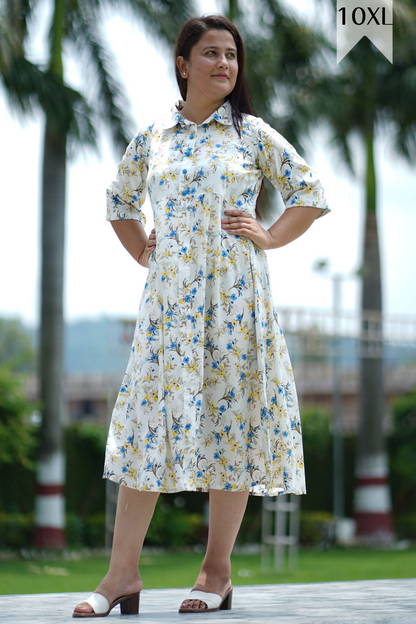 Shades of Summer Calf Dress