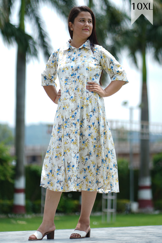 Shades of Summer Calf Dress