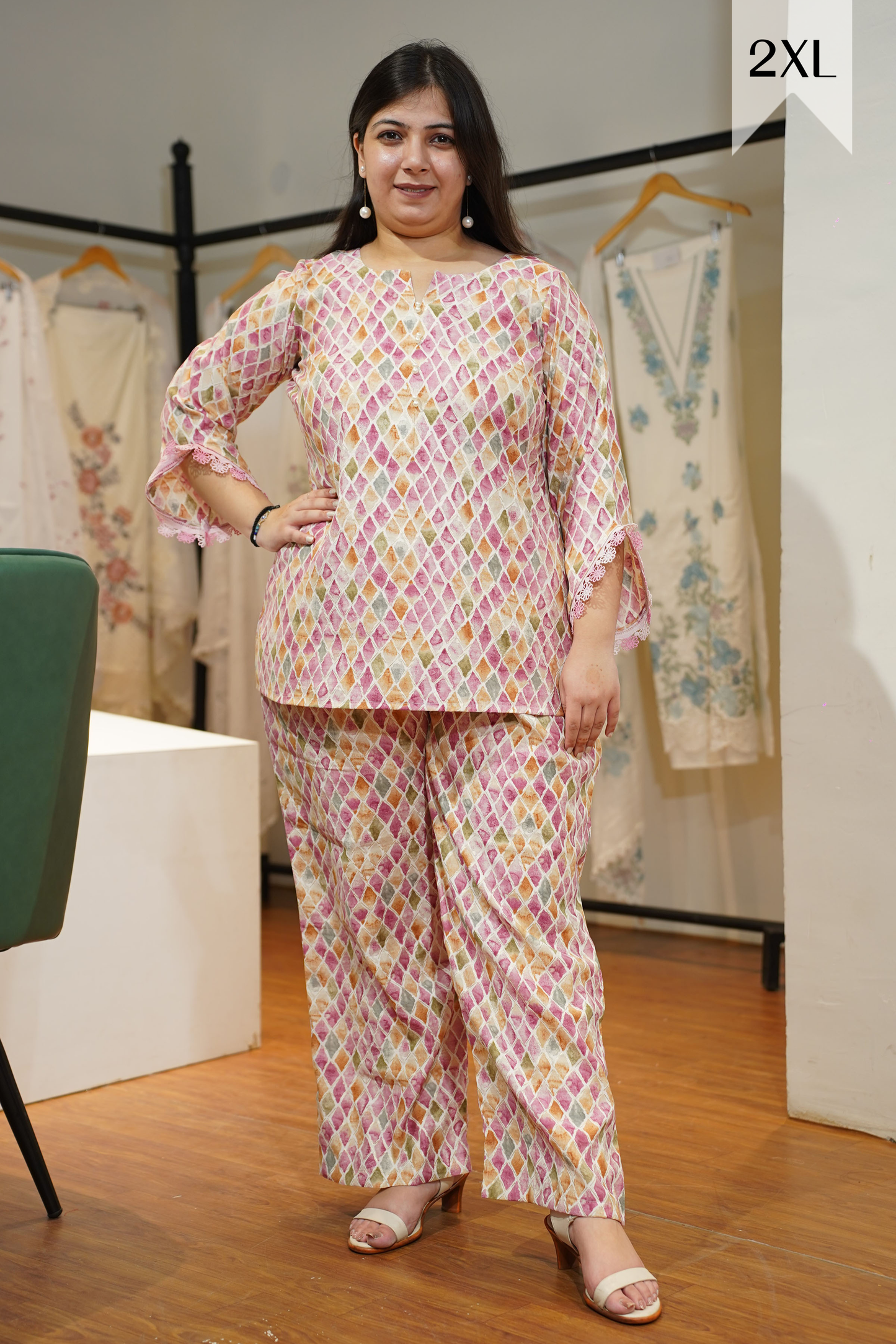 Onion Mist Printed Co-ord Set