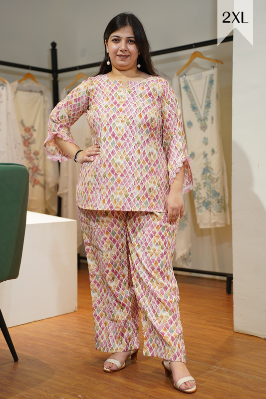 Onion Mist Printed Co-ord Set