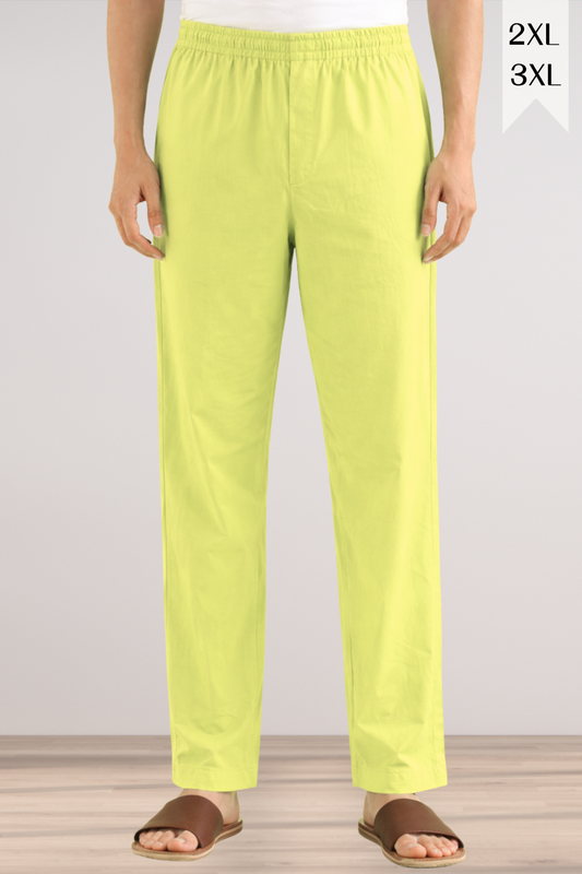 Fluorescent Cotton Pant Pajama