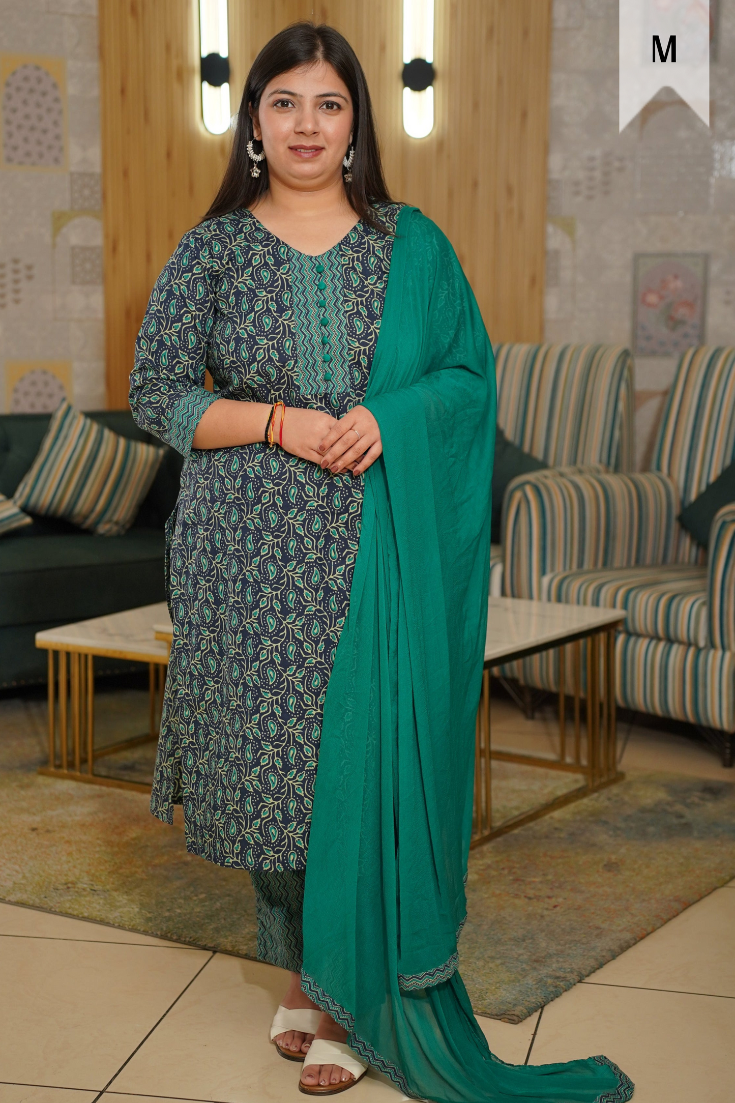 Peacock Bagh Printed Suit Set