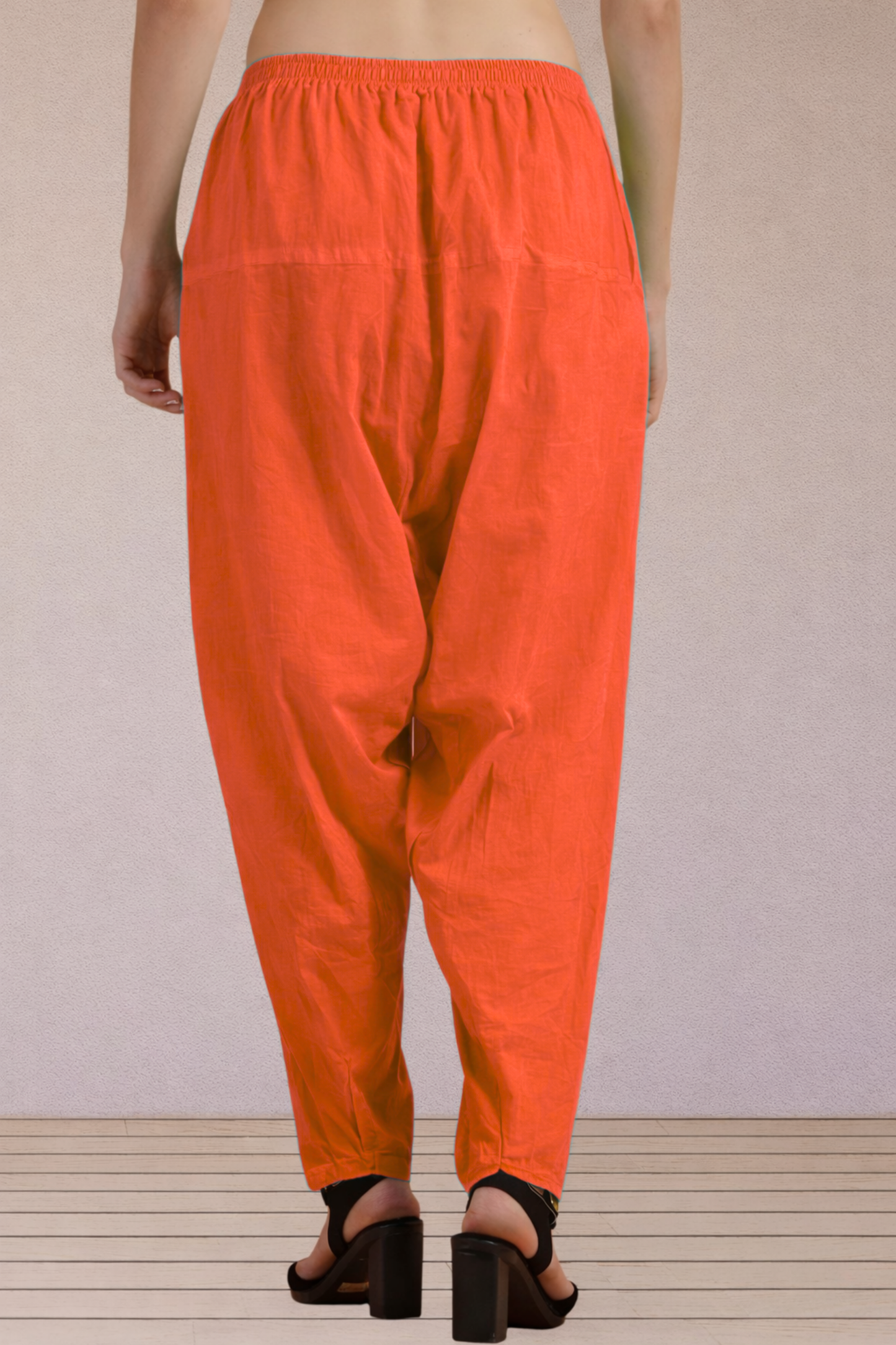 Pale Red Easy Fit Cotton Salwar