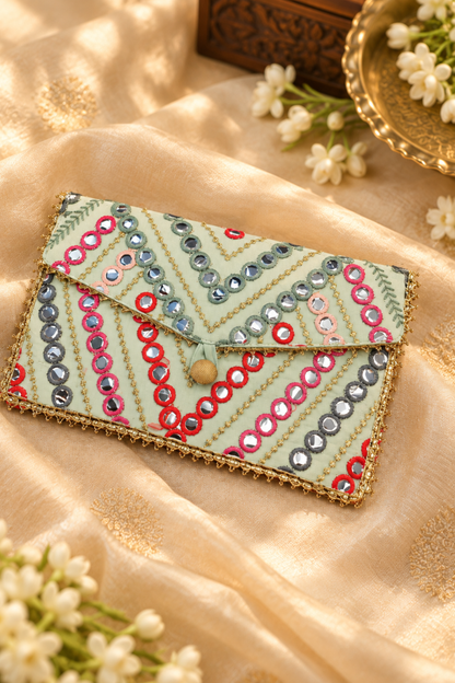 Pastel Handcrafted Shagun Envelope